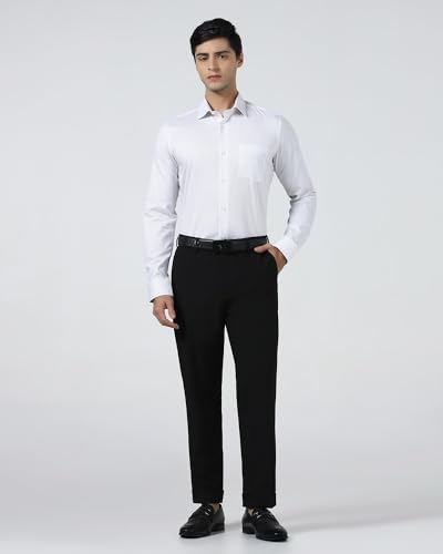 Blackberrys Men White Solid Shirts
