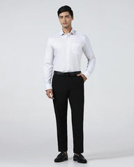 Blackberrys Men White Solid Shirts
