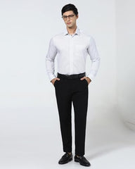 Blackberrys Men White Solid Shirts
