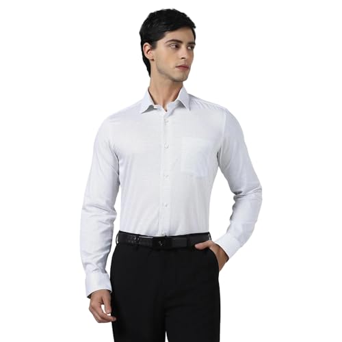 Blackberrys Men White Solid Shirts