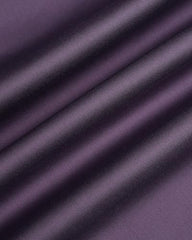 Blackberrys Men's Solid Plum Slim-Fit Shirts |Formal Wear