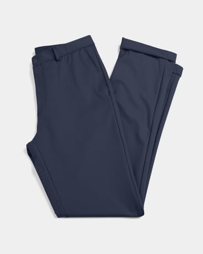 Blackberrys Men Textured Super Slim Fit Formal Trouser | Polyester Blend | Wrinkle Resist & Smart Dry | Navy