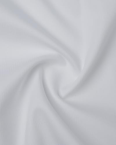 Blackberrys Men's Cotton Solid White Slim-Fit Shirts |Formal Wear