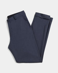 Blackberrys Men's Blue Solid Relaxed Trousers |Office Wear