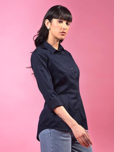 Crimsoune Club Women's Navy Blue Shirt