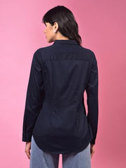 Crimsoune Club Women's Navy Blue Shirt