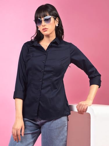Crimsoune Club Women's Navy Blue Shirt