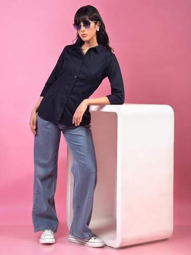 Crimsoune Club Women's Navy Blue Shirt
