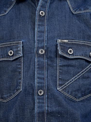 Crimsoune Club Boy's Blue 100% Cotton Shirt (5-6Y)