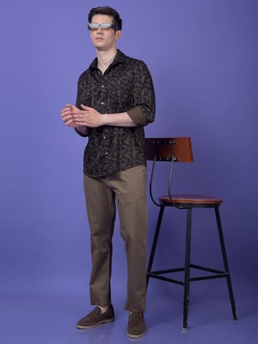 Crimsoune Club Men's Brown Trousers