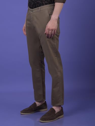 Crimsoune Club Men's Brown Trousers