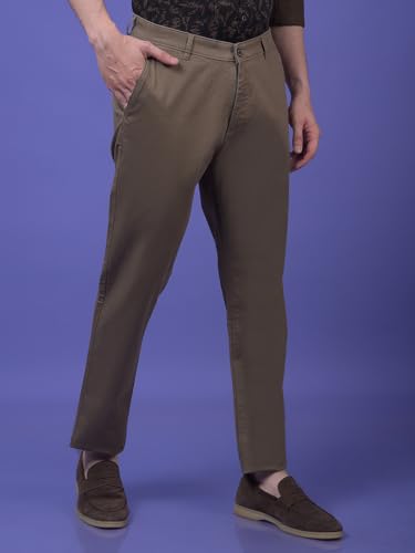 Crimsoune Club Men's Brown Trousers