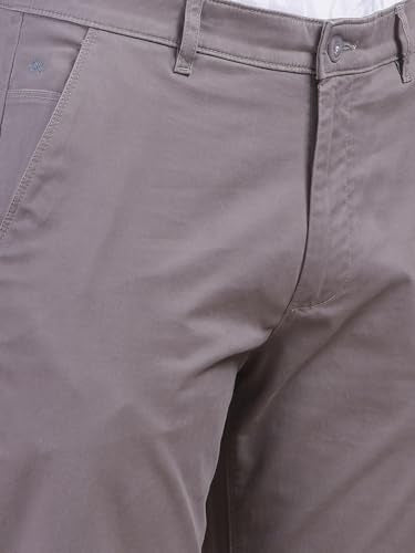 Crimsoune Club Men's Grey Straight Trousers
