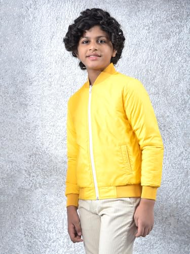 Crimsoune Club Boy's Yellow Reversible Jacket (5-6Y)
