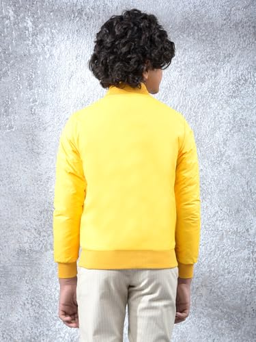 Crimsoune Club Boy's Yellow Reversible Jacket (5-6Y)
