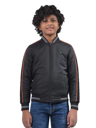 Crimsoune Club Boy's Black Reversible Bomber Jacket (5-6Y)