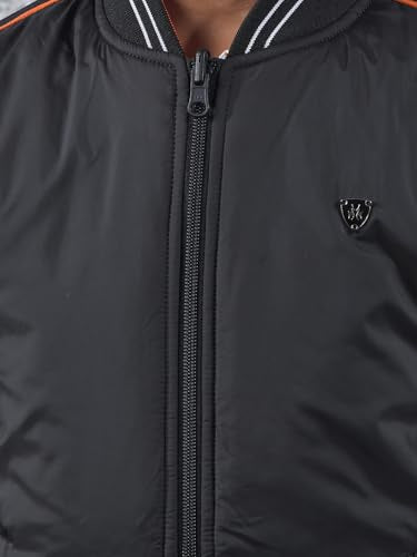 Crimsoune Club Boy's Black Reversible Bomber Jacket (5-6Y)