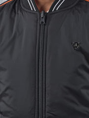 Crimsoune Club Boy's Black Reversible Bomber Jacket (5-6Y)