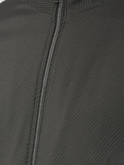 Crimsoune Club Men's Black Printed Puffer Jacket (XXL)