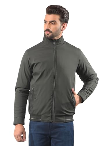 Crimsoune Club Men's Black Printed Puffer Jacket (XXL)