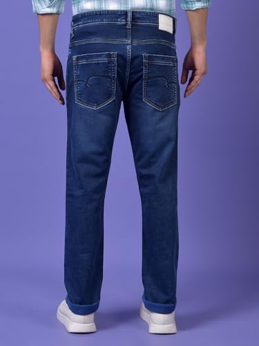 Crimsoune Club Men's Navy Blue Jeans