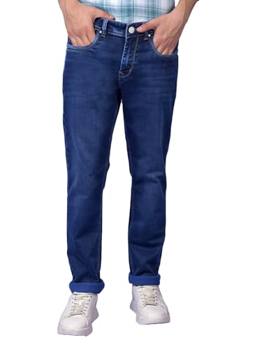 Crimsoune Club Men's Navy Blue Jeans