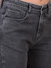 Crimsoune Club Women's Black Straight Jeans