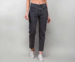 Crimsoune Club Women's Black Straight Jeans