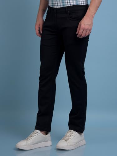 Crimsoune Club Men's Black Straight Jeans (40)