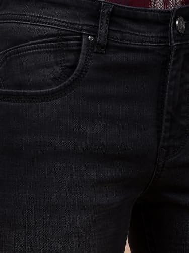 Crimsoune Club Men's Black Straight Jeans (30)