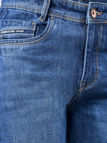 Crimsoune Club Boy's Navy Blue Straight Jeans (5-6Y)