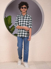 Crimsoune Club Boy's Navy Blue Straight Jeans (7-8Y)