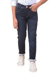Crimsoune Club Boy's Black Jeans (5-6Y)