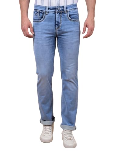 Crimsoune Club Men's Blue Straight Jeans (34)