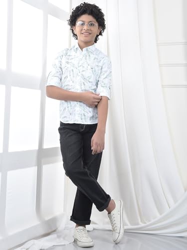 Crimsoune Club Boy's Black Baggy Jeans (9-10Y)