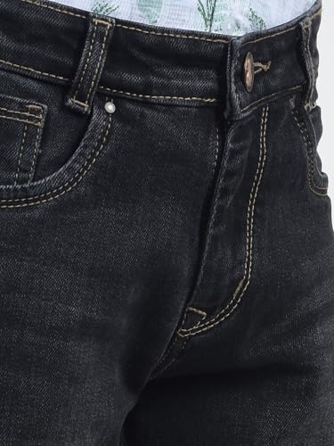 Crimsoune Club Boy's Black Baggy Jeans (9-10Y)