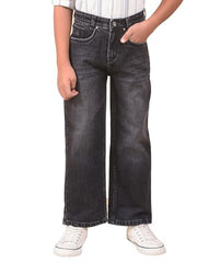 Crimsoune Club Boy's Black Baggy Jeans (9-10Y)