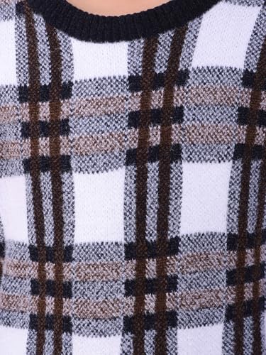 Crimsoune Club Boy's Multi-Color Jacquard Sweater (5-6Y)