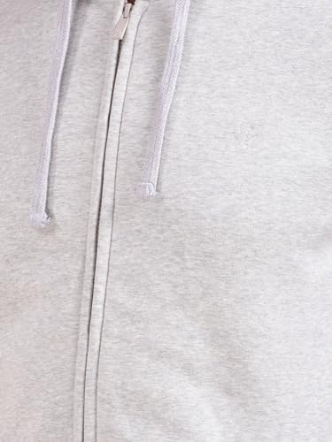 Crimsoune Club Men's Grey Hooded Neck Sweatshirt (M)