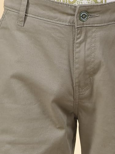 Crimsoune Club Boy's Green Cargo Trousers (7-8Y)