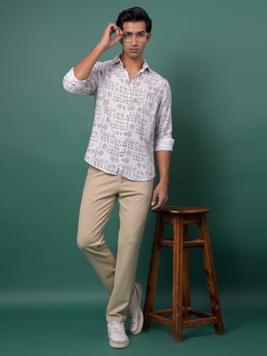 Crimsoune Club Men's Beige Trousers (38)