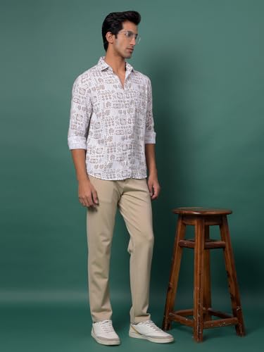 Crimsoune Club Men's Beige Trousers (38)