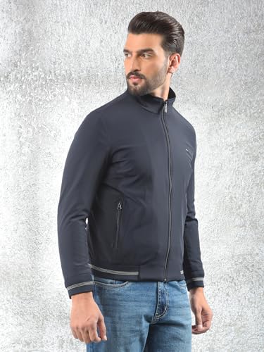 Crimsoune Club Men's Navy Blue Puffer Jacket (XL)