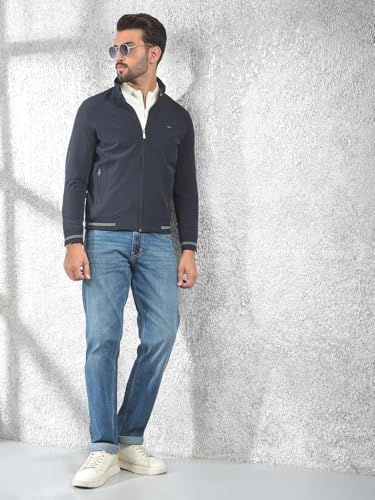 Crimsoune Club Men's Navy Blue Puffer Jacket (XL)