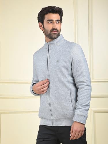 Crimsoune Club Men's Grey Puffer Jacket (M)