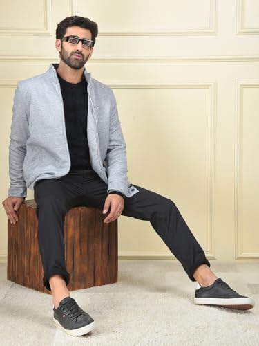 Crimsoune Club Men's Grey Puffer Jacket (M)