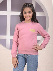 Crimsoune Club Girl's Pink Sweatshirt (11-12Y)
