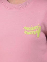 Crimsoune Club Girl's Pink Sweatshirt (11-12Y)