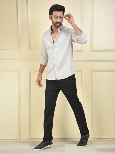 Crimsoune Club Men's Beige Shirt