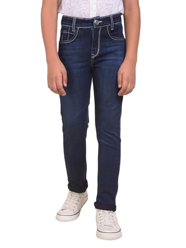 Crimsoune Club Boy's Navy Blue Jeans (5-6Y)